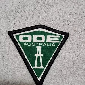 ODE Australia Cloth Badge Patch Oil Drilling and Exploration